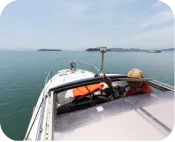 龍王島への渡船