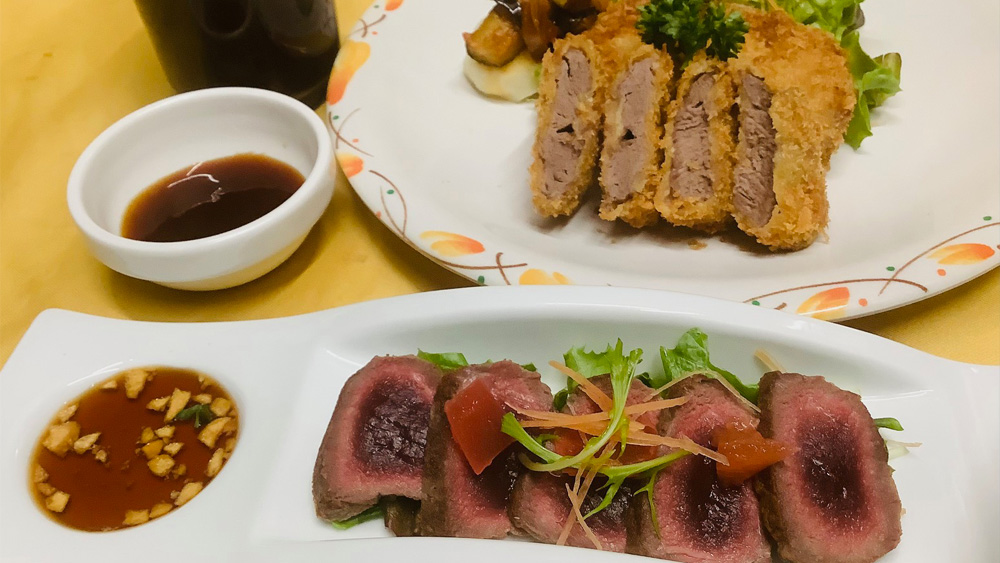 栄肉セット＠ビストロパパ 東広島市役所店