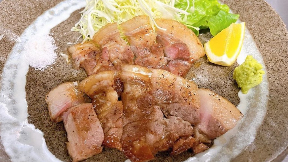 イノシシ肉のロースステーキ＠ヤマシタ工房